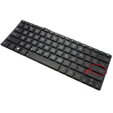 Tastatura Asus VivoBook S300C layout US fara rama enter mic