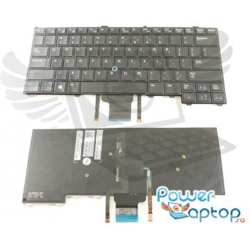 Tastatura Dell Latitude E7440 iluminata backlit
