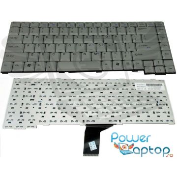 Tastatura Fujitsu Siemens 7610GW argintie