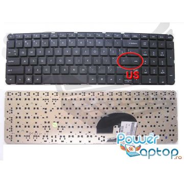 Tastatura HP 2B 40716Q100 layout US fara rama enter mic