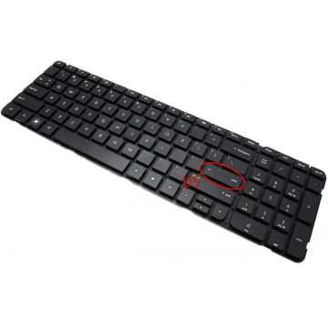 Tastatura HP Pavilion G7 2100 series layout US fara rama enter mic