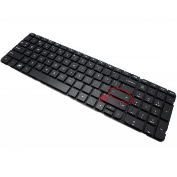 Tastatura HP Pavilion G7 2200 series layout US fara rama enter mic