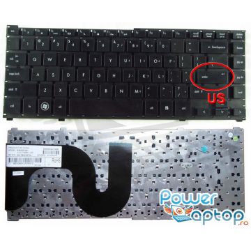 Tastatura HP ProBook 4310S layout US fara rama enter mic