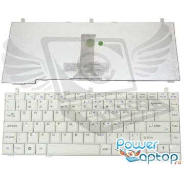 Tastatura MSI MegaBook VR330X alba