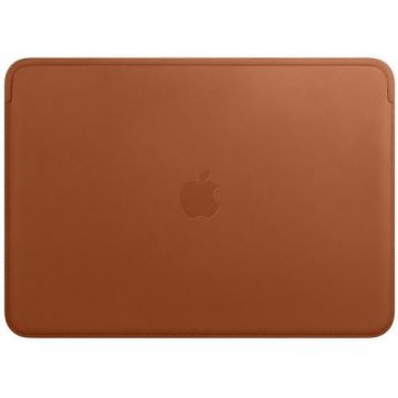 Husa Laptop Leather Sleeve 13inch pentru MacBook Pro (Maro)