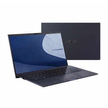 Laptop ASUS 14'' ExpertBook B9 B9400CEA, FHD, Procesor Intel® Core™ i7-1165G7 (12M Cache, up to 4.70 GHz, with IPU), 16GB DDR4X, 2x 1TB SSD, Intel Iris Xe, Win 10 Pro, Star Black