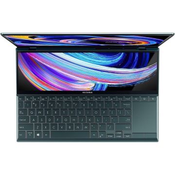Laptop ASUS ZenBook UX482EAR-HY357X, 14.0-inch TouchScreen, FHD (1920 x 1080), Intel® Core™ i7-1195G7 Processor 3.0 GHz (12M Cache, up to 4.8 GHz, 4 cores), 16GB, 1TB SSD, Intel Iris Xᵉ Graphics, Windows 11 Pro, Celestial Blue