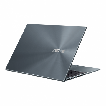 Laptop ASUS ZenBook UX5401EA-KU153X, 14.0-inch TouchScreen WQUXGA (3840 x 2400), Intel® Core™ i7-1165G7 Processor 2.8 GHz (12M Cache, up to 4.7 GHz, 4 cores), 16GB, 1TB SSD, Intel® Iris Xe Graphics, Windows 11 Pro, Mineral Grey