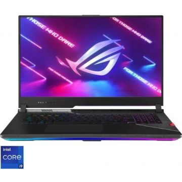 Laptop Gaming ASUS ROG Strix SCAR 17 G733ZX cu procesor Intel® Core™ i9-12900H, 17.3, Full HD, 360Hz, 32GB, 1TB SSD, NVIDIA® GeForce RTX™ 3080 Ti 16GB, No OS, Off Black