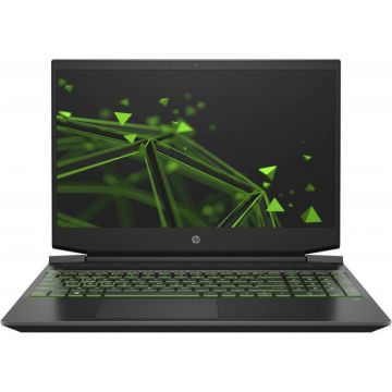 Laptop Gaming HP Pavilion 15-ec2015nq cu procesor AMD Ryzen™ 5 5600H, 15.6, Full HD, 144Hz, 8GB, 256GB SSD, NVIDIA® GeForce RTX™ 3050 4GB, Free DOS, Black