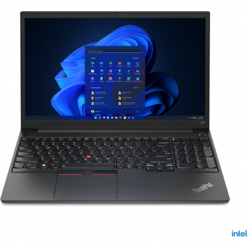 Laptop Lenovo 15.6'' ThinkPad E15 Gen 4, FHD IPS, Procesor Intel® Core™ i7-1255U (12M Cache, up to 4.70 GHz), 16GB DDR4, 512GB SSD, GeForce MX550 2GB, Win 11 Pro, Black