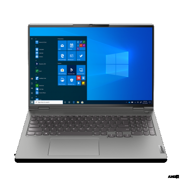 Laptop Lenovo 16'' ThinkBook 16p G2 ACH, WQXGA IPS, Procesor AMD Ryzen™ 7 5800H (16M Cache, up to 4.4 GHz), 16GB DDR4, 1TB SSD, GeForce RTX 3060 6GB, Win 10 Pro, Mineral Grey