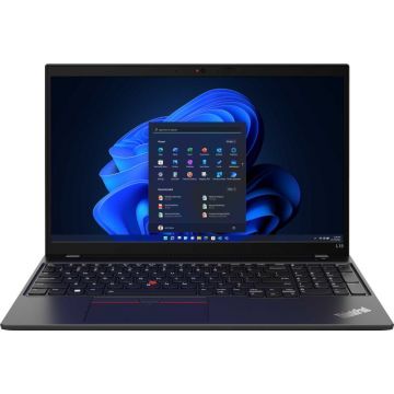 Laptop Lenovo ThinkPad L15 Gen 3, 15.6 FHD, procesor Intel Core i7-1255U, 16GB RAM, 512GB SSD, Intel Iris Xe Graphics, Windows 11 Pro, Thunder Black