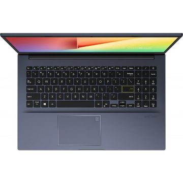 Laptop Ultrabook ASUS 15.6'' VivoBook 15 X513EA, FHD, Procesor Intel® Core™ i5-1135G7 (8M Cache, up to 4.20 GHz), 8GB DDR4, 512GB SSD, Intel Iris Xe, No OS, Black