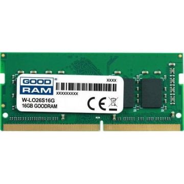 Memorie Laptop Goodram W-LO26S16G, 1x16GB, DDR4, 2666MHz, CL19, 1.2v