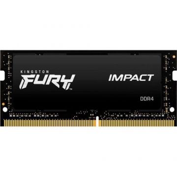 Memorie laptop Kingston FURY Impact 32GB, DDR4-2933MHz, CL17 Memorie laptop Kingston FURY Impact 32GB, DDR4-2933MHz, CL17
