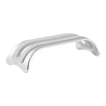 Suport de birou Logilink AA0128, pentru MacBook series, pozitie verticala, 3 membrane de silicon interschimbabile (Argintiu)