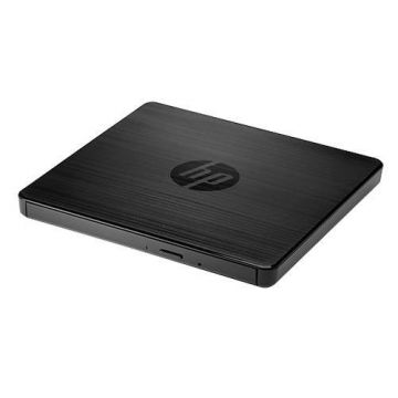 Unitate Optica externa slim Laptop HP F6V97AA, USB, 8X (Neagra)