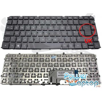 Tastatura HP Envy 4 1000 layout UK fara rama enter mare