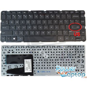Tastatura HP Pavilion 14 layout US fara rama enter mic