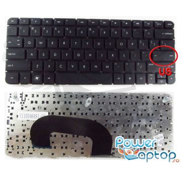 Tastatura HP Pavilion DM1 3000 layout US fara rama enter mic