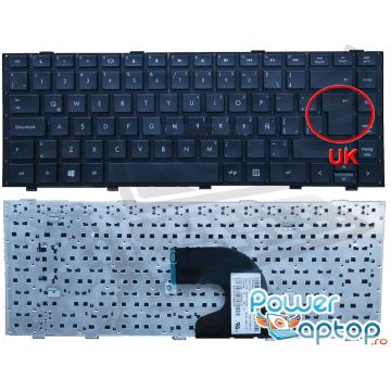 Tastatura HP ProBook 4440S layout UK fara rama enter mare