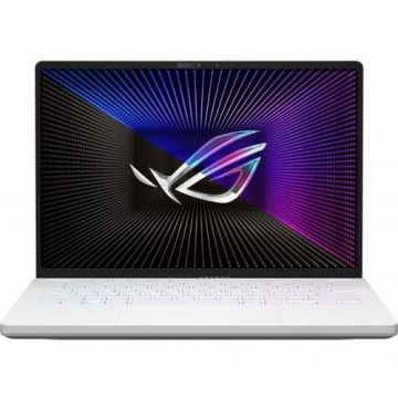 Laptop Gaming Asus ROG Zephyrus G14 GA402RK-L8032W (Procesor AMD Ryzen 9 6900HS (16M Cache, up to 4.9 GHz) 14inch QHD+ 120Hz, 32GB, 1TB SSD,AMD Radeon RX 6800S @8GB, Win 11 Home, Alb AniMe Matrix)