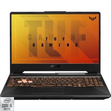 Laptop Gaming ASUS TUF F15 FX506LHB-HN323 (Procesor Intel® Core™ i5-10300H (8M Cache, up to 4.50 GHz) 15.6inch FHD 144Hz, 8GB, 512GB SSD, nVidia GeForce GTX 1650 @4GB, Negru)