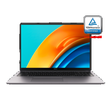 Laptop Huawei MateBook D16 (Procesor Intel® Core™ i7-12700H (24M Cache, up to 4.70 GHz) 16inch FHD, 16GB, 512GB SSD, Intel Iris Xe Graphics, Windows 11 Home, Gri)