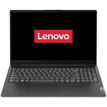 Laptop Lenovo V15 G2 ALC (Procesor AMD Ryzen 7 5700U (8M Cache, up to 4.3 GHz), 15.6inch FHD, 16GB, 512GB SSD, AMD Radeon™ Graphics, Negru)