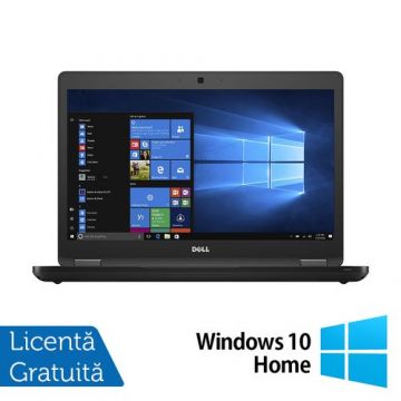 Laptop Refurbished DELL Latitude 5480, Intel Core i5-6300U 2.40GHz, 8GB DDR4, 240GB SSD, 14 Inch, Webcam + Windows 10 Home