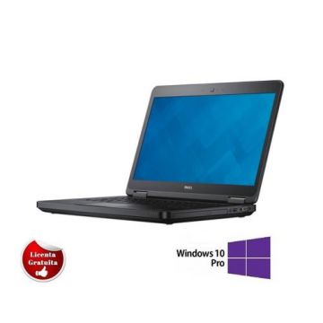 Laptop Refurbished Dell Latitude E5440, Intel Core i5-4300U 1.90GHz up to 2.90GHz, 8GB DDR3, 500GB HDD, 14 inch, HD 1366x768, Webcam, Windows 10 Professional (Negru)
