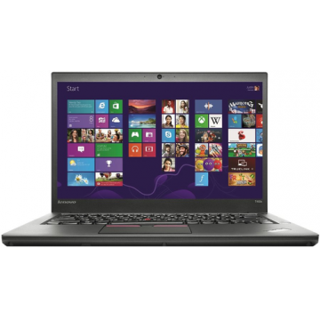 Laptop Refurbished Lenovo ThinkPad T450 (Procesor Intel® Core™ i5-5300U (3M Cache, up to 2.90 GHz), Broadwell, 14inch HD+, 8GB, 180GB SSD, Intel® HD Graphics 5500, Negru)