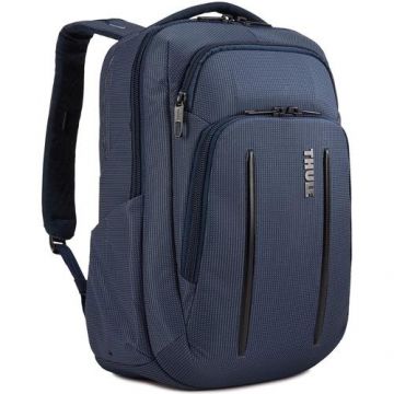 Rucsac Thule Crossover 2, 20 l, pentru laptop de max. 14 inch, 1 compartiment, buzunar frontal x 2 buzunar lateral x 2, waterproof, nylon, Albastru