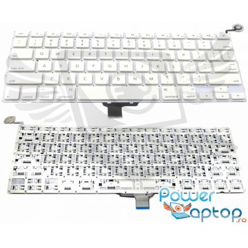 Tastatura Alba Apple MacBook A1342 2009 layout US fara rama enter mic