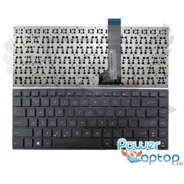 Tastatura Asus K451 layout US fara rama enter mic