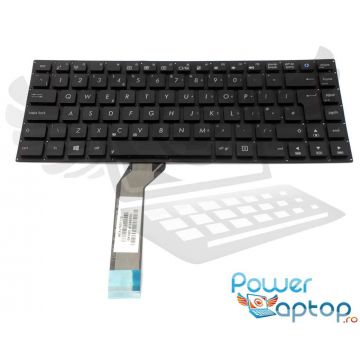 Tastatura Asus VivoBook S400XI layout UK fara rama enter mare