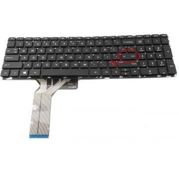 Tastatura HP Envy 17 J layout US fara rama enter mic