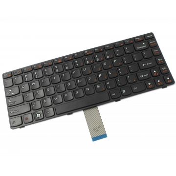 Tastatura Lenovo T2Y9 US Rama neagra
