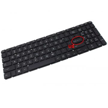 Tastatura Toshiba Satellite C50 C iluminata layout US fara rama enter mic