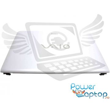 Capac Display BackCover Sony Vaio SVE14 Carcasa Display Alba