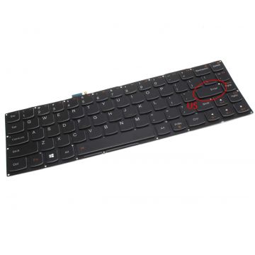 Tastatura Lenovo SN20F66305 iluminata layout US fara rama enter mic