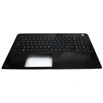 Tastatura Toshiba EABLI00401R A000296140 neagra cu Palmrest negru