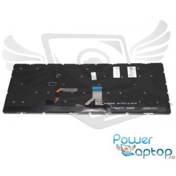 Tastatura Toshiba Satellite Radius P20W C iluminata layout US fara rama enter mic