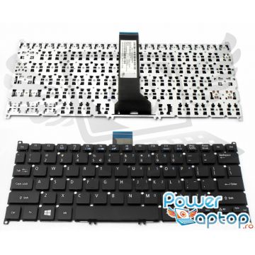 Tastatura Acer Aspire V5 122P layout US fara rama enter mic