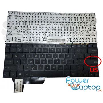 Tastatura Asus VivoBook S200E layout US fara rama enter mic