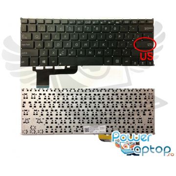 Tastatura Asus VivoBook X201E layout US fara rama enter mic