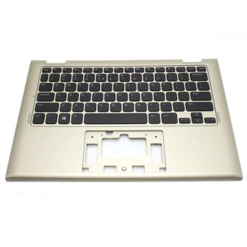 Tastatura Dell 460 00K1A 0001 Neagra cu Palmrest auriu