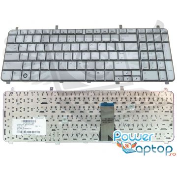 Tastatura HP Pavilion HDX16 argintie