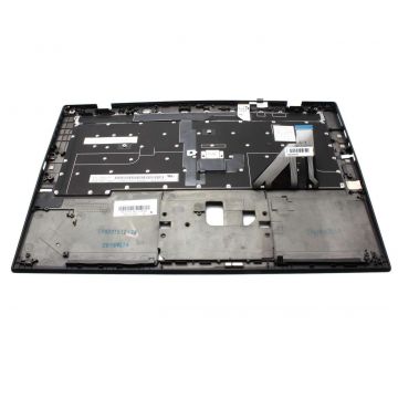 Tastatura Lenovo SN20G18615 Neagra cu Palmrest Gri Spanish Layout